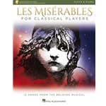 Les Miserables for Classical Players Flute and Piano /Audio Access