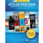 Hits of 2010-2019 - Instant Piano Songs - Simple Sheet Music + Audio Play-Along EP