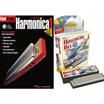 Hohner American Ace Harmonica and Book with Online Audio