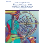Classical Trios for All [Horn in F] Book