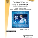 Want to Build A Snowman Easy Piano Sheet