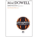 MacDowell: Improvisation, Opus 46, No. 4 [Piano] Sheet