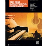 Best Acoustic Rock Sheet Music PVG