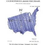 Concerto Americana Sheet