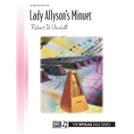 Vandall Lady Allysons Minuet Piano Solo Sheet Teaching