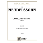 Capriccio Brillante, Opus 22 [Piano] Book