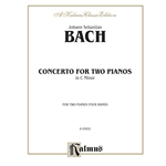 Concerto for Two Pianos in C Minor [Piano] Book