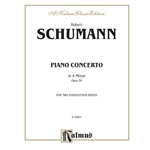 Piano Concerto in A Minor, Opus 54 [Piano] Book