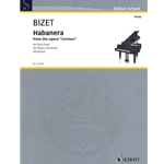 Bizet Habanera from Carmen  Piano Duet One Piano Four Hands