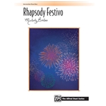 Bober Rhapsody Festivo One Piano Four Hands Sheet
