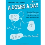A Dozen A Day Preparatory Book & Online Audio
