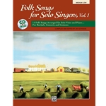 Folk Songs For Solo Singers Ml/CD Collection