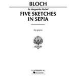 Five Sketches In Sepia Piano