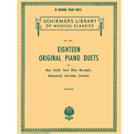 18 Original Piano Duets, Schirmer Library of Classics Volume 1764