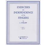 Isidor Phillip - Exercises for Independence of Fingers - Book 1 - Piano Technique Folio