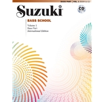 Suzuki Bass School, Volume 1 W/CD