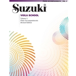 Suzuki Viola School, Volume 3 Piano Accompaniment