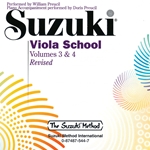 Suzuki Viola School, Volume 3&4 CD
