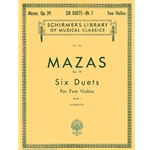 6 Duets, Op. 39 - Book 1 - Schirmer Library of Classics Volume 333 Score & Parts