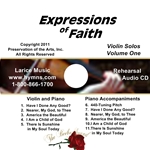 Expressions of Faith Vol 1 Violin/Piano