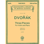 3 Violin Pieces - Schirmer Library of Classics Volume 1961 Violin and Piano Violin