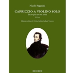 Capriccio Violin Solo In Cor Piu Non Mi Sento M.S. 44