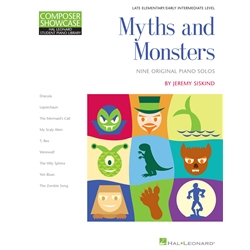 Myths and Monsters - Hal Leonard Student Piano Library Composer Showcase Series Late Elementary/Early Intermediate Level