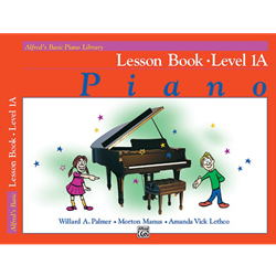 Alfred's Basic Piano Library Lesson Book 1A