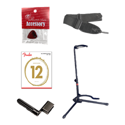 Acoustic Guitar Accessory Package - Basic