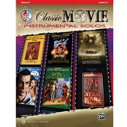 Classic Movie Instrumental  Solos French Horn with CD