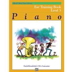 Alfred's Basic Piano Library Ear Training 3