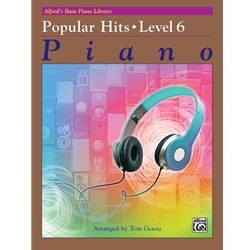 Alfred's Basic Piano Library: Popular Hits Level 6 [Piano] Book