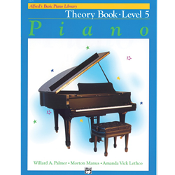 Alfred's Basic Piano Library Theory Book 5