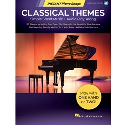 Classical Themes - Instant Piano Songs - Simple Sheet Music + Audio Play-Along