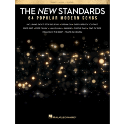 The New Standards: 64 Popular Modern Songs Piano/Vocal/Guitar