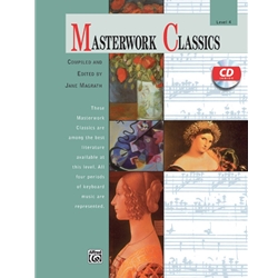 Masterwork Classics, Level 4 [Piano] Book & CD