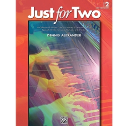 Alexander Just for Two 2 One Piano Four Hands Book
