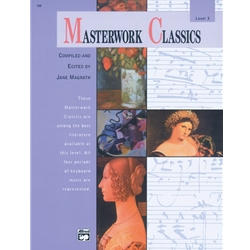 Alfred's Basic Piano Library Mastrwrk Classics 3/CD