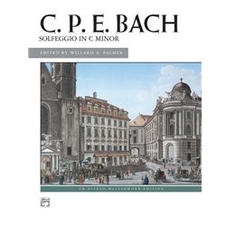 C. P. E. Bach: Solfeggio in C minor [Piano] Sheet