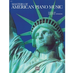 Masters of American Piano Music [Piano] Book