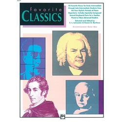 Favorite Classics: Accompaniment, Book 1 [Piano] Book