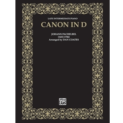 Canon In D Adv Piano (coates) Classical