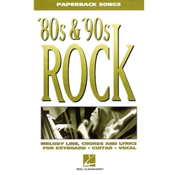 80s & 90s Rock Paperback