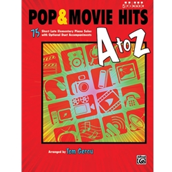 Pop & Movie Hits A to Z [Piano] Book