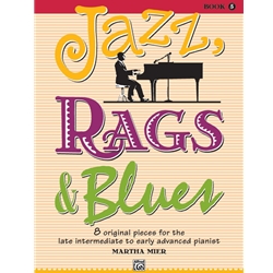 Jazz, Rags & Blues, Book 5 [Piano] Book & Online Audio