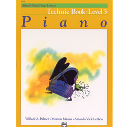 Alfred's Basic Piano Library Technic Book 3