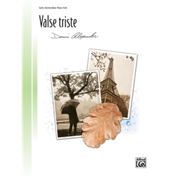 Alexander Valse Triste Piano Solo Sheet