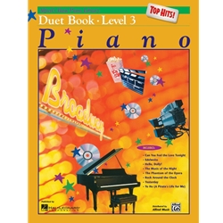 Alfred's Basic Piano Library: Top Hits! Duet Book 3 [Piano] Book