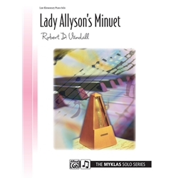 Lady Allyson's Minuet [Piano] Sheet