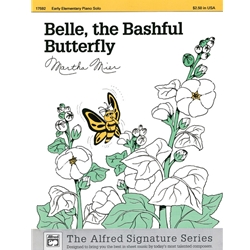 Belle Bashful Butterfly Piano Solo Teaching